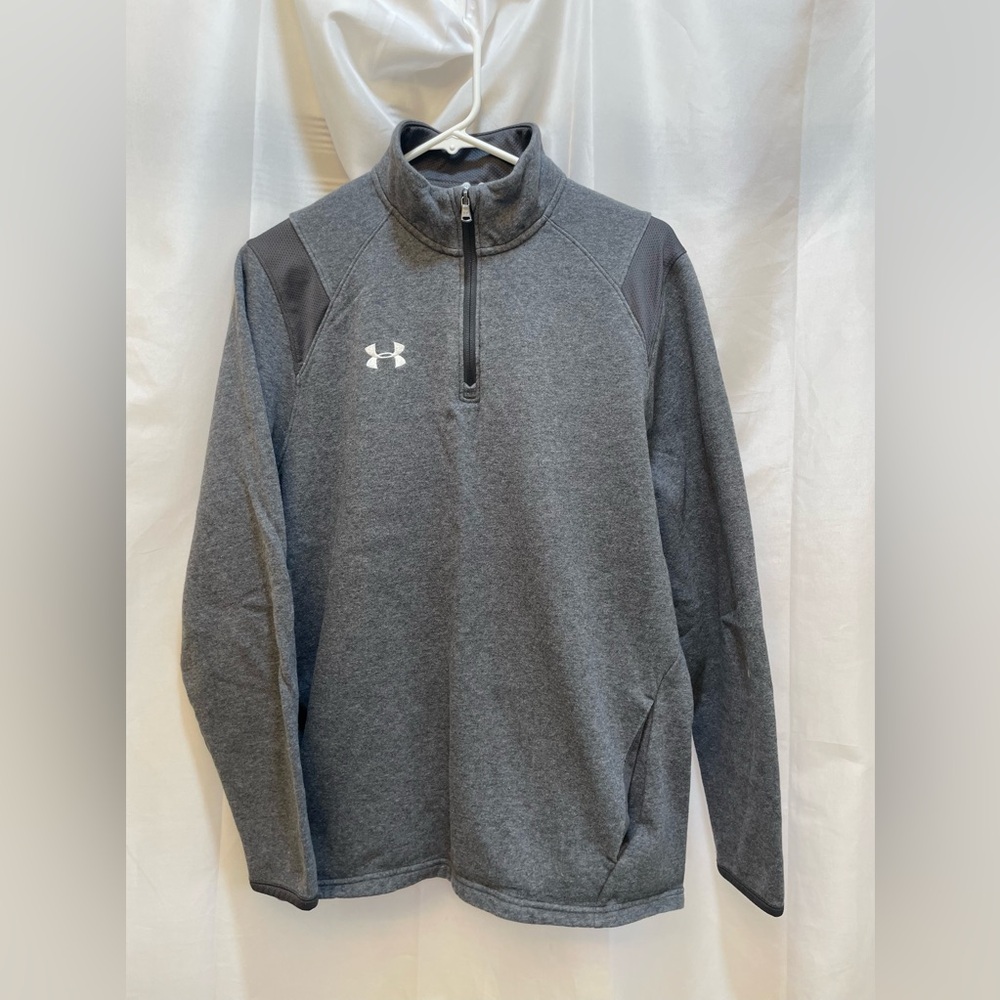 COPY - Under Armour Men’s M 1/4 zip sweatshirt grey